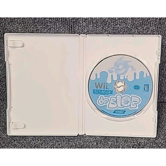Wii De Blob Nintendo Wii Complete in Box No Manual Tested - Picture 3 of 4
